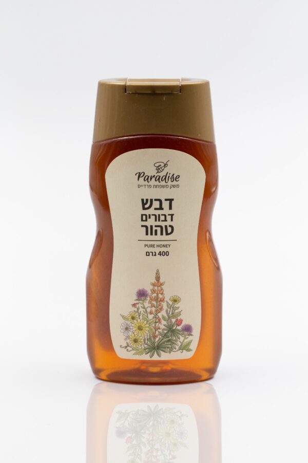דבש טהור לחיץ 400 ג'