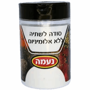 תבלין סודה לשתיה ללא אלומניום