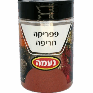 תבלין פפריקה חריפה