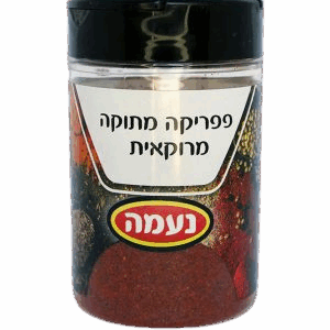 תבלין פפריקה מתוקה מרוקאית בשמן
