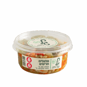 פלפלים חריפים 220 גרם