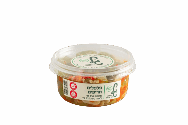 פלפלים חריפים 220 גרם