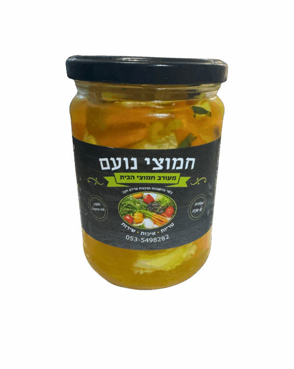 מעורב חמוצי הבית - חמוצי נועם