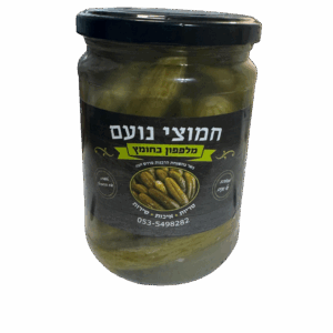 מלפפון בחומץ - חמוצי נועם
